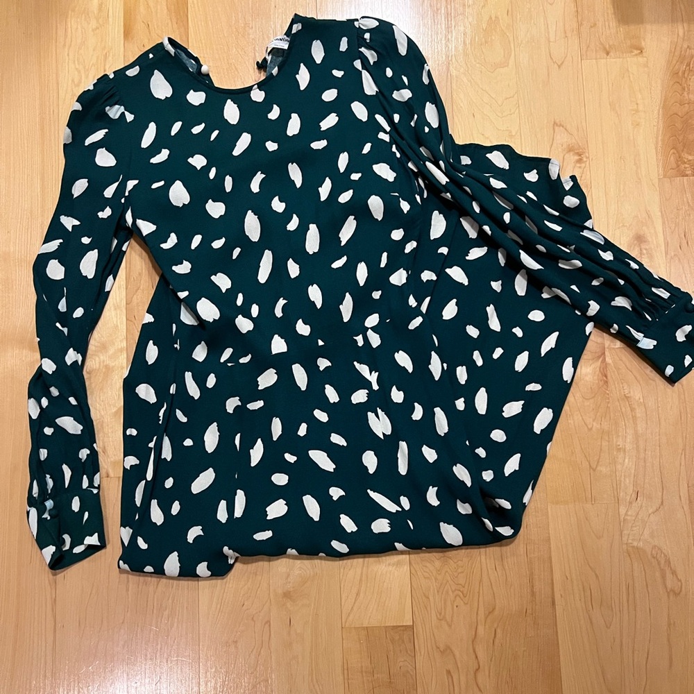 Reformation Long Sleeve Midi Creed Dress - Picture 3 of 11